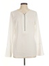 Ellen Tracy 100% Polyester Ivory Long Sleeve Blouse Size M - photo 1