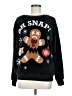 Walmart 100% Polyester Graphic Black Pullover Sweater Size M - photo 1