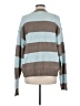 Faded Rose Stripes Brown Pullover Sweater Size M - photo 2