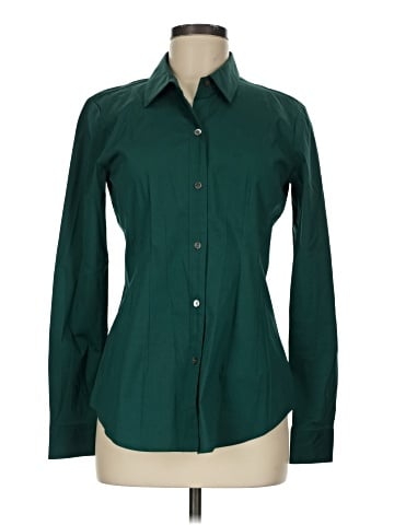 Theory Long Sleeve Button-Down Shirt (view 1)