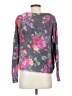 Meadow Rue Floral Purple Pullover Sweater Size S - photo 2