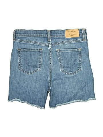 Signature Denim Shorts (view 2)