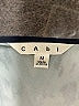 CAbi 100% Polyester Blue Sleeveless Blouse Size M - photo 7