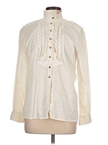 Escada by Margaretha Ley Long Sleeve Blouse (view 1)