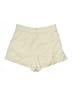 Zara Solid Ivory Shorts Size L - photo 2