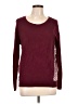 Skies Are Blue 100% Rayon Burgundy Pullover Sweater Size L - photo 1