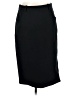 Banana Republic Solid Black Formal Skirt Size 8 (tall) - photo 1