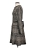 Max Studio Houndstooth Gray Casual Dress Size S - photo 5
