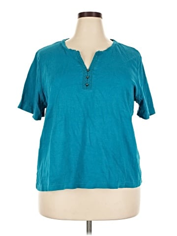 White Stag Short Sleeve Henley (view 1)