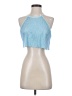WAYF Blue Sleeveless Top Size XS - photo 1