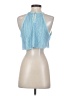 WAYF Blue Sleeveless Top Size XS - photo 2