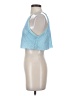 WAYF Blue Sleeveless Top Size XS - photo 5
