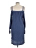 Three Dots Blue Casual Dress Size L - photo 2