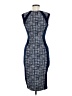 En Focus Studio Graphic Blue Cocktail Dress Size 8 - photo 2