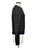 Pam & Gela Stripes Gray Pullover Sweater Size S - photo 4