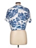 Robert Graham 100% Cotton Blue Short Sleeve Turtleneck Size L - photo 2