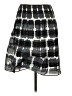 Leon Max 100% Polyester Argyle Black Casual Skirt Size L (estimated) - photo 2