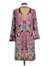 ECI Paisley Purple Casual Dress Size L - photo 2
