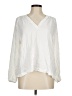 Old Navy Ivory Long Sleeve Blouse Size M - photo 1