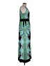 Elementz Paisley Green Cocktail Dress Size L - photo 4