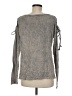 PPLA Clothing Gray Long Sleeve Top Size 8 - photo 2