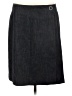 Akris Punto Solid Gray Denim Skirt Size 12 - photo 1