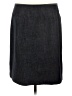 Akris Punto Solid Gray Denim Skirt Size 12 - photo 2