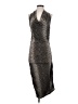 MICHAEL Michael Kors Metallic Gray Cocktail Dress Size S - photo 1