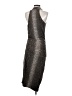 MICHAEL Michael Kors Metallic Gray Cocktail Dress Size S - photo 2