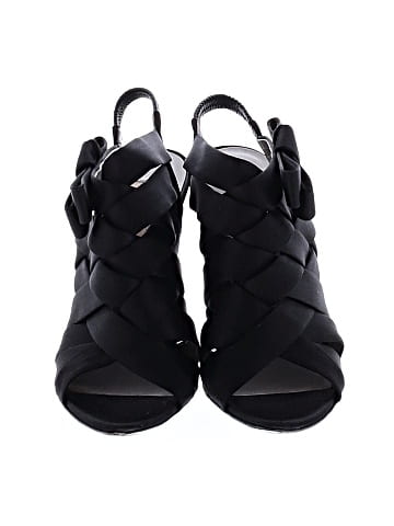 Valentino Garavani Satin Slingback Heels (view 2)