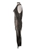 MICHAEL Michael Kors Metallic Gray Cocktail Dress Size S - photo 5