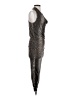 MICHAEL Michael Kors Metallic Gray Cocktail Dress Size S - photo 4