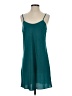 Nanette Lepore 100% Polyester Teal Sleeveless Top Size 4 - photo 1