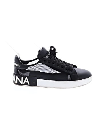 Dolce & Gabbana Mesh Portofino Sneakers (view 1)