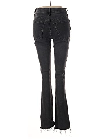 Madewell Mid-Rise Stovepipe Jeans in Armand Wash: Raw-Hem Edition (view 2)