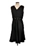 Calvin Klein 100% Polyester Black Cocktail Dress Size 12 - photo 2