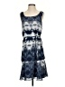 Libby Edelman 100% Polyester Tie-dye Blue Casual Dress Size XS - photo 1