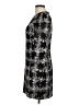 Club Monaco Graphic Black Cocktail Dress Size 6 - photo 5