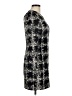 Club Monaco Graphic Black Cocktail Dress Size 6 - photo 4