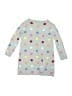 Gap Kids 100% Cotton Polka Dots Gray Pullover Sweater Size 6 - 7 - photo 2