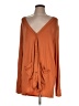 Agnes & Dora Orange Long Sleeve Blouse Size XL - photo 1