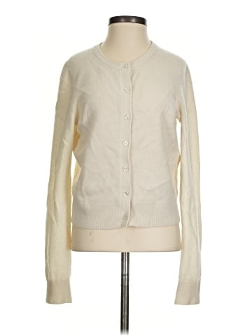 White + Warren Cashmere Cardigan (view 1)