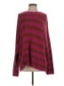 FP BEACH Stripes Burgundy Pullover Sweater Size S - photo 1
