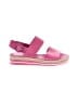 Django & Juliette 100% Leather Pink Sandals Size EU 42 - photo 1