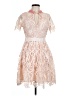 Maje 100% Polyester Ivory Cocktail Dress Size Lg (3) - photo 1