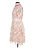 Maje 100% Polyester Ivory Cocktail Dress Size Lg (3) - photo 5
