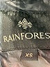 Rainforest 100% Nylon Black Raincoat Size XS - photo 6