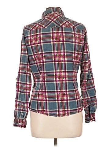 Obey Long Sleeve Button-Down Shirt (view 2)