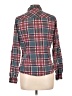 Obey Plaid Burgundy Long Sleeve Button-Down Shirt Size L - photo 2