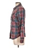 Obey Plaid Burgundy Long Sleeve Button-Down Shirt Size L - photo 5